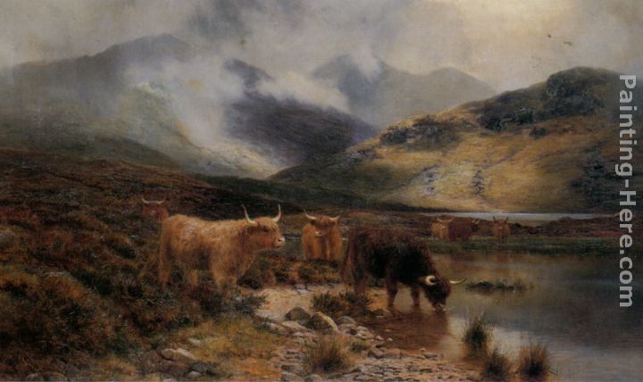 Louis Bosworth Hurt By an Argyllshire Loch between the Showers